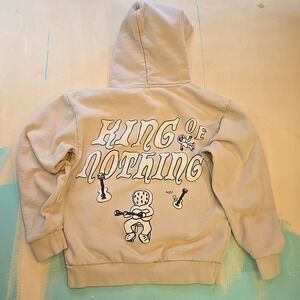 BoywithUke King of Nothing Hoodie Independent Heavyweight Sz S Artist Streetwear